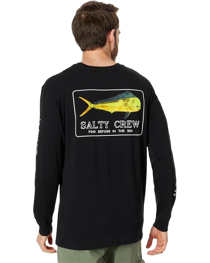 

Футболка с длинным рукавом Salty Crew Golden Mahi Premium Long Sleeve Tee, черный