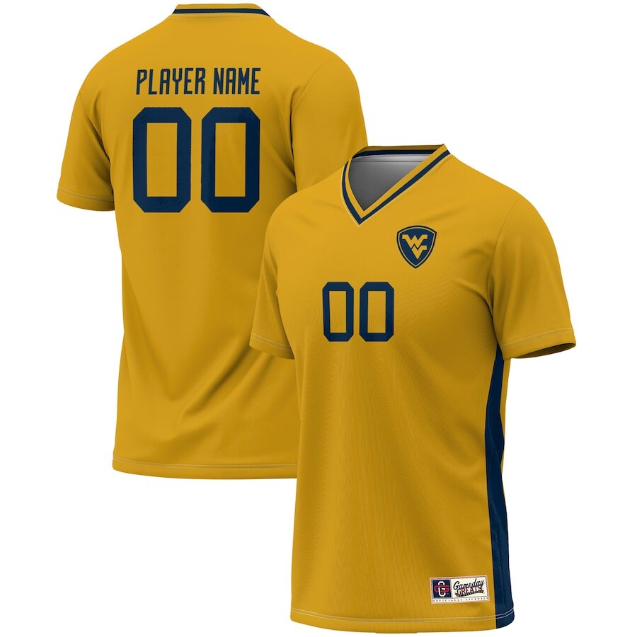 

Джерси ProSphere West Virginia Mountaineers, золотой