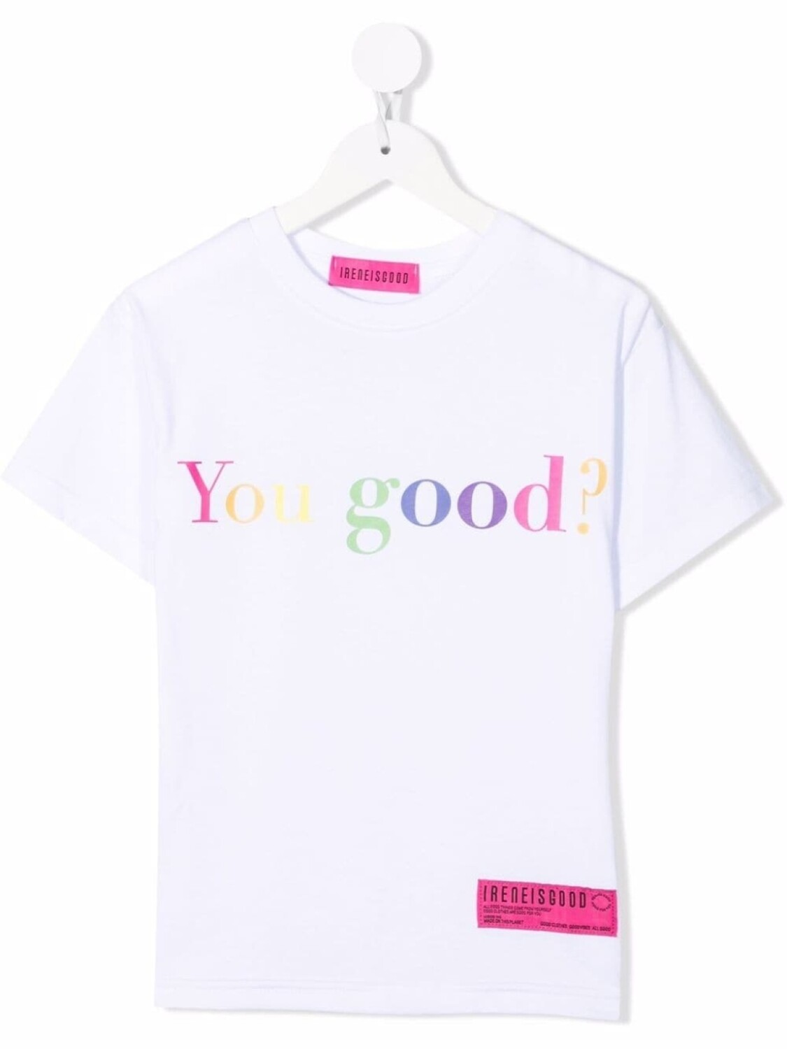 

IRENEISGOOD футболка с надписью, белый