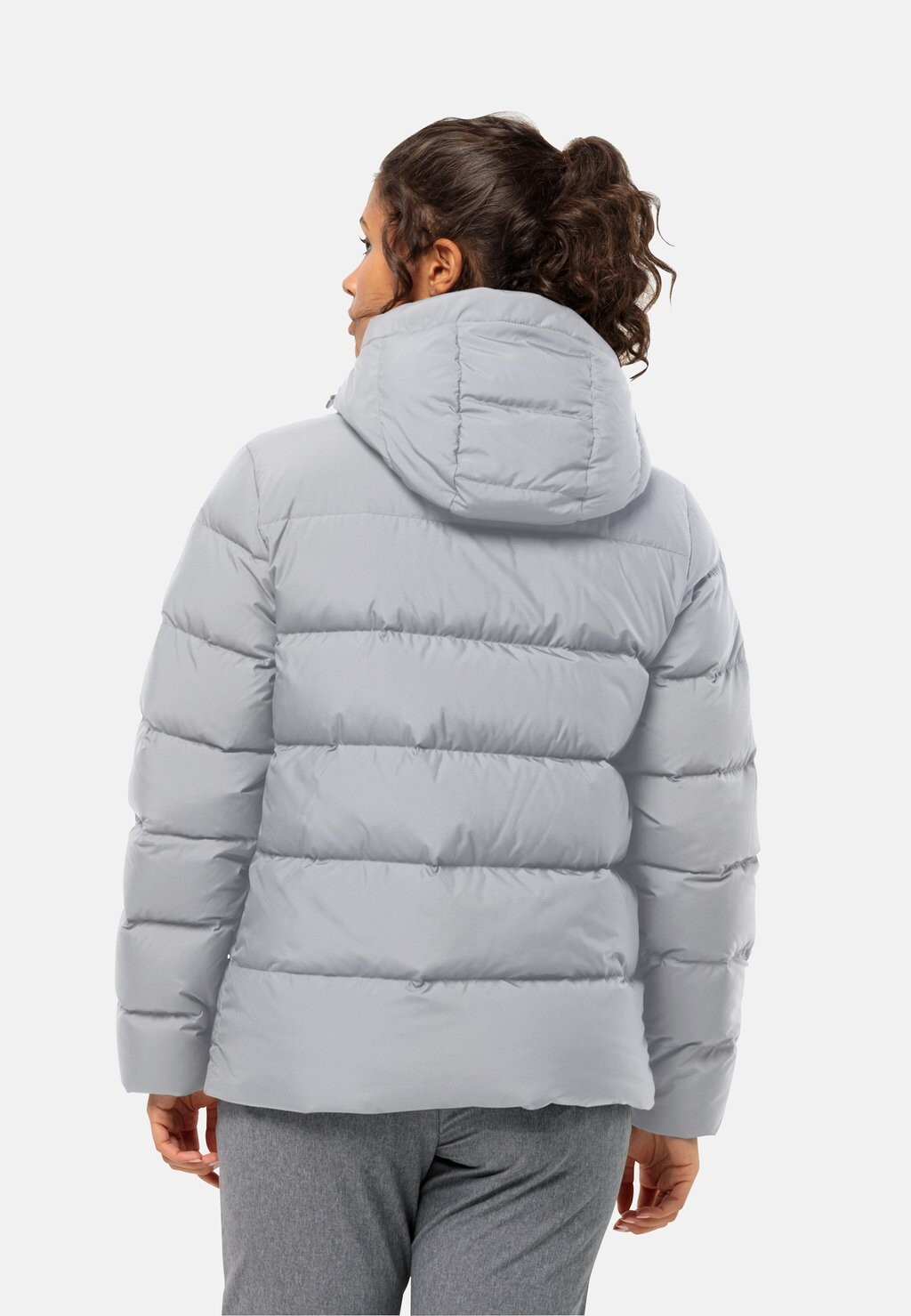 

Пуховик FROZEN PALACE Jack Wolfskin, пестрый светло-серый