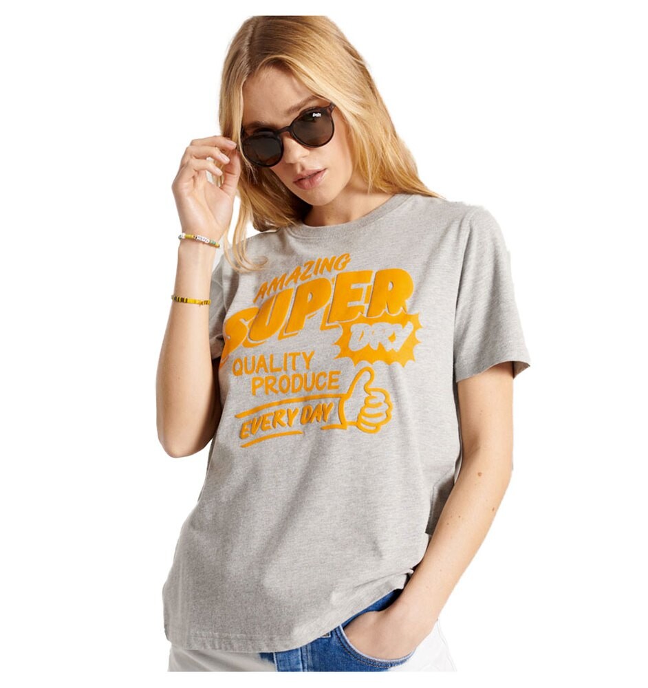 

Футболка Superdry Workwear Graphic, серый