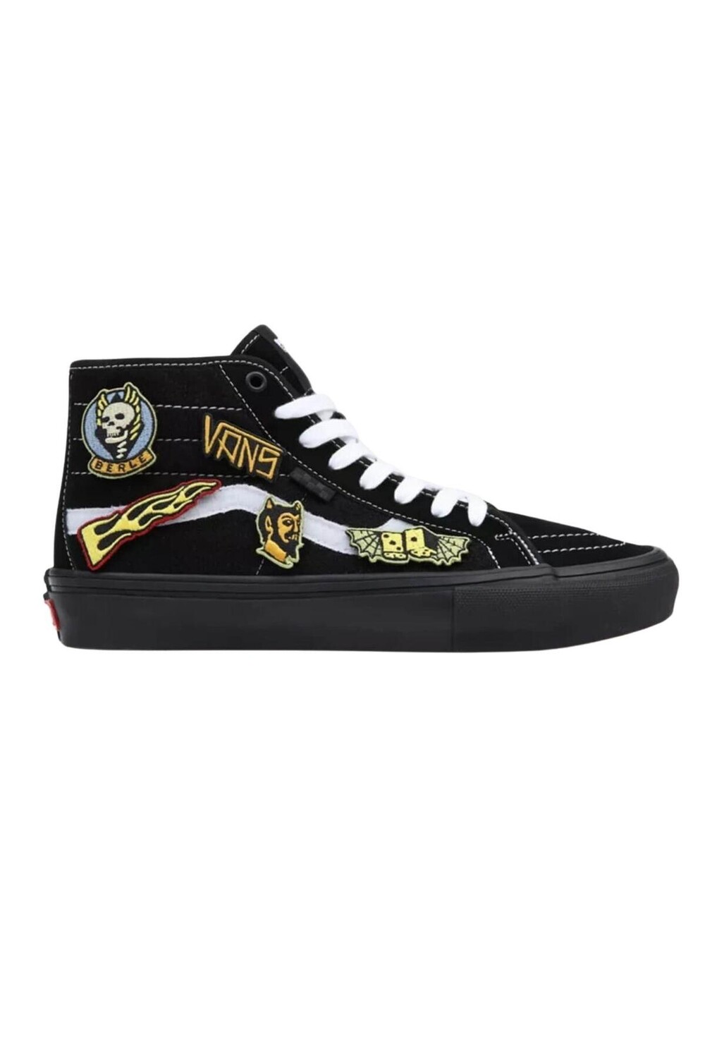 

Кроссовки - Черный - Плоская подошва Vans, черный, Черный;серый