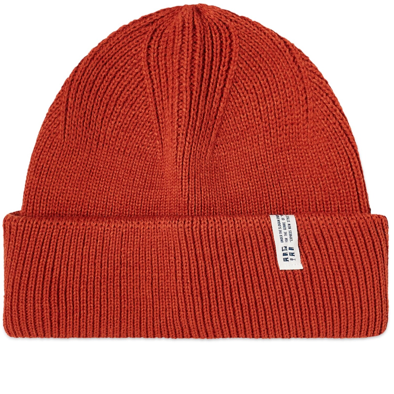 

Шапка Anglan Label Essential Beanie, цвет Brick
