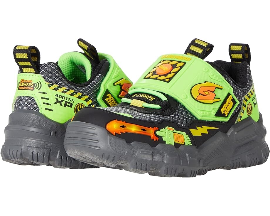 Кроссовки Skechers Sport Lighted - Adventure Track 400155L, цвет Black/Lime кроссовки skechers sport track black