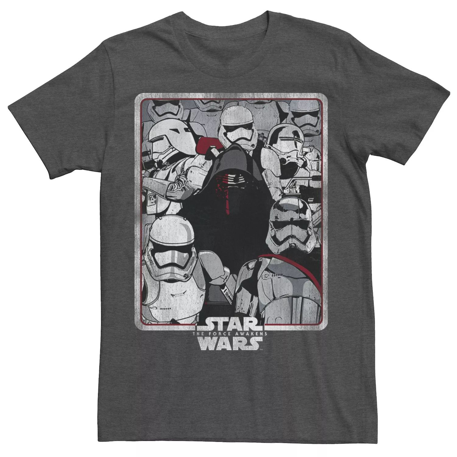 цена Мужская футболка The Force Awakens Troopers и Kylo Ren Star Wars