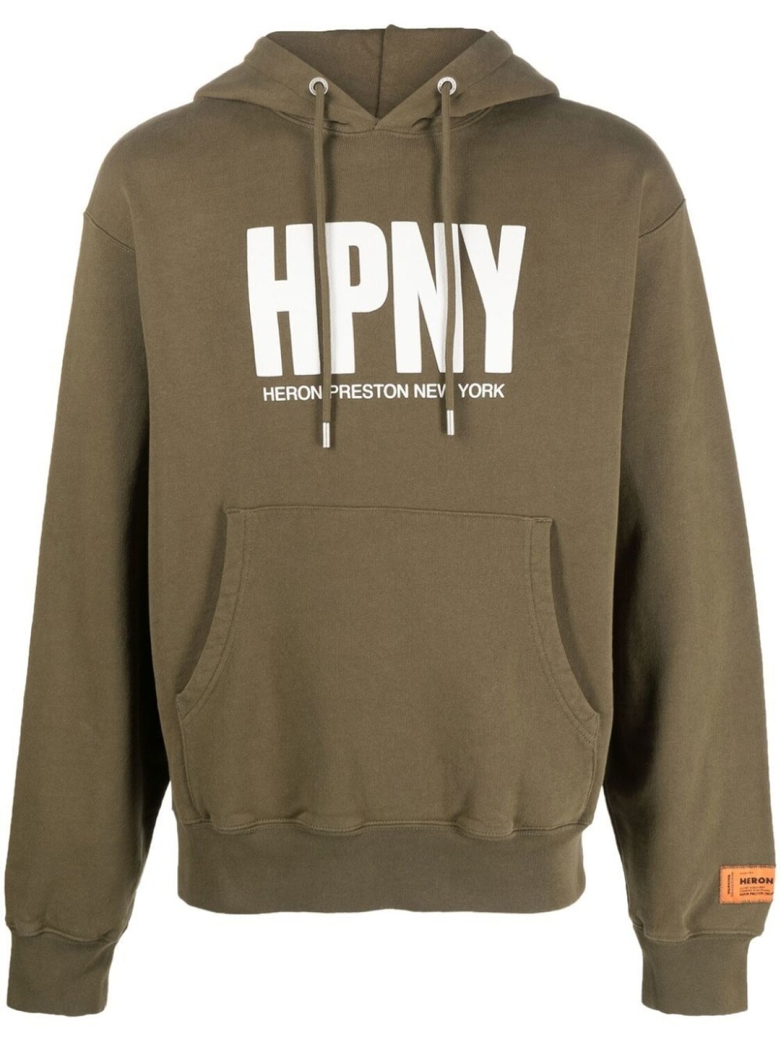 

Heron Preston худи с логотипом, зеленый