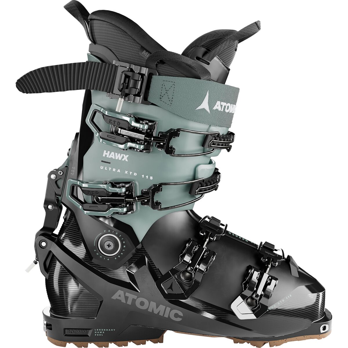 Ботинки hawx ultra xtd 115 gw — 2024 г. Atomic, цвет black/aqua ботинки женские atomic hawx ultra 115 sw gw лыжные чёрный