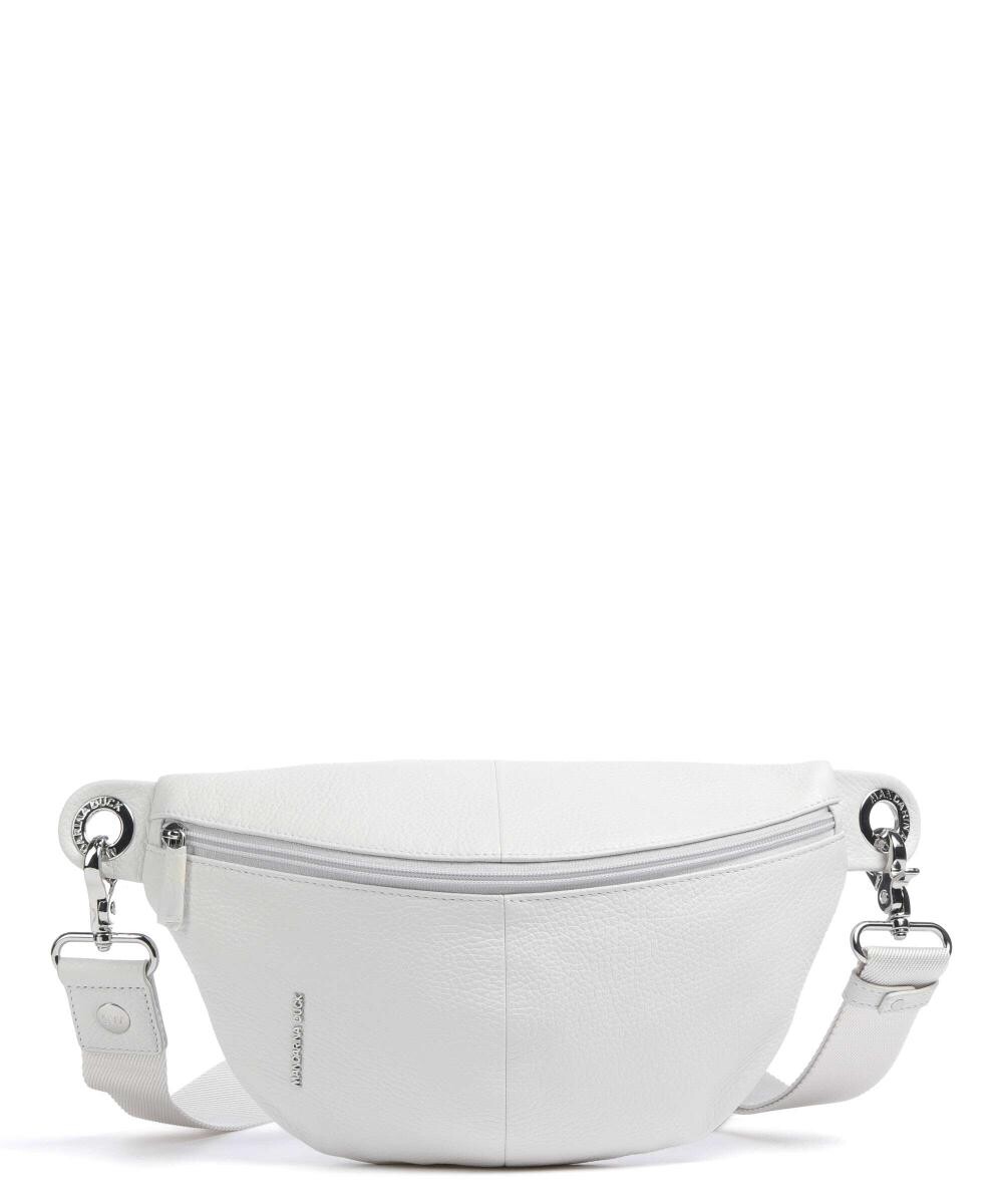 

Поясная сумка Mellow Leather из зерненой телячьей кожи Mandarina Duck, белый