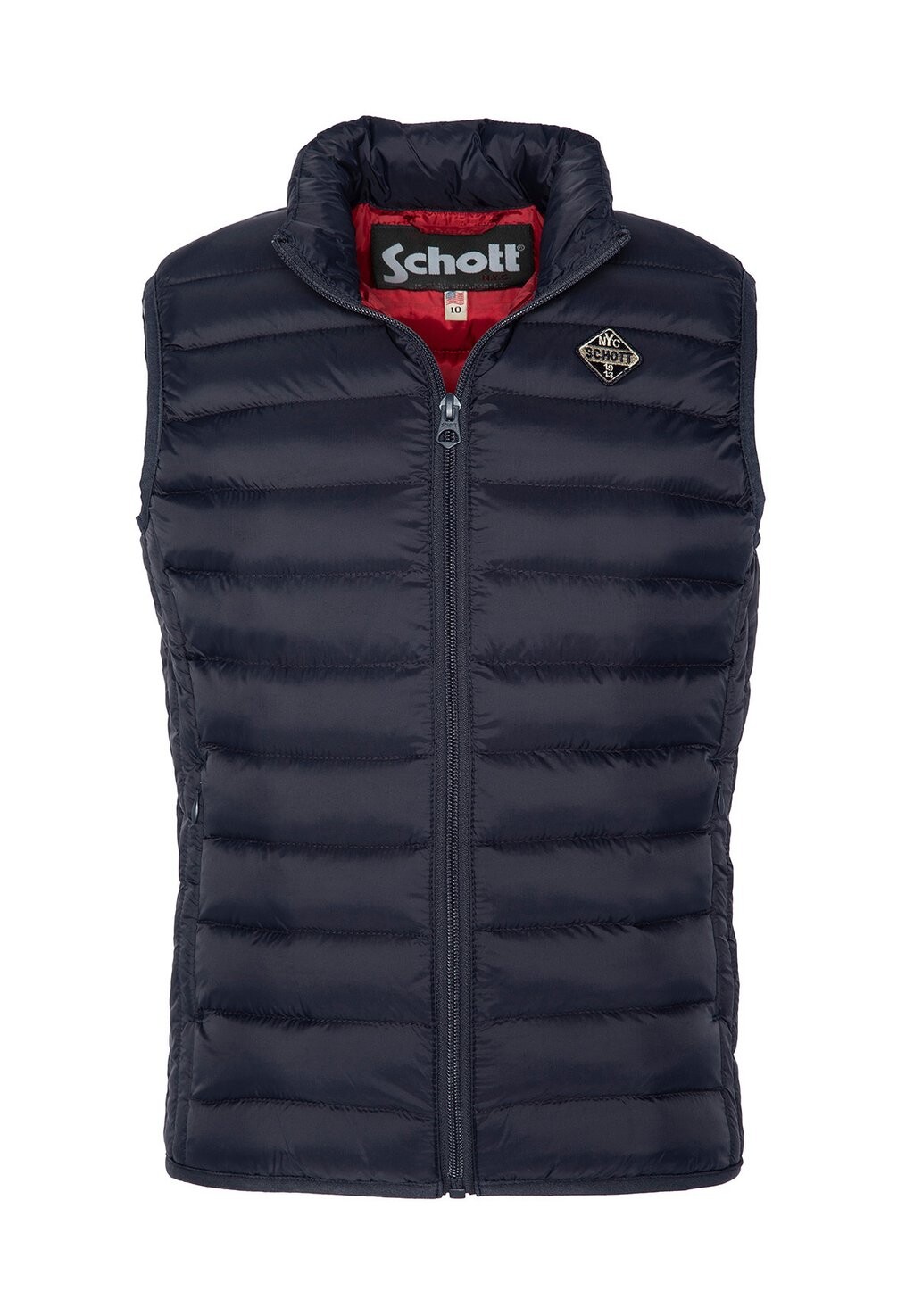 

Жилет Lightweight Sleeveless Puffer Schott, цвет marine