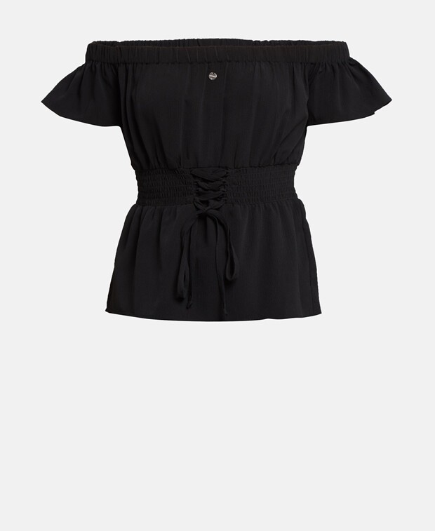 

Рубашка блузка Guess, черный
