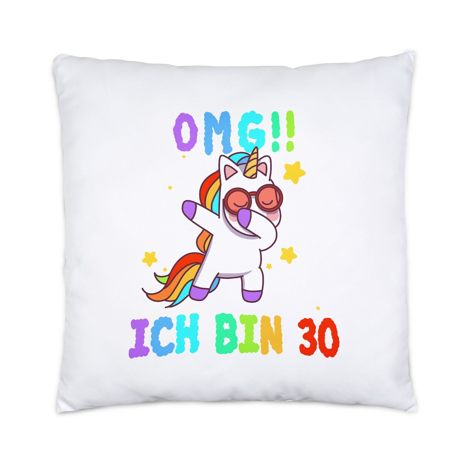 

МОЙ БОГ! Мне 30 подушек вкл. Забавный подарок Unicorn Dap Unicorn на 30-летие