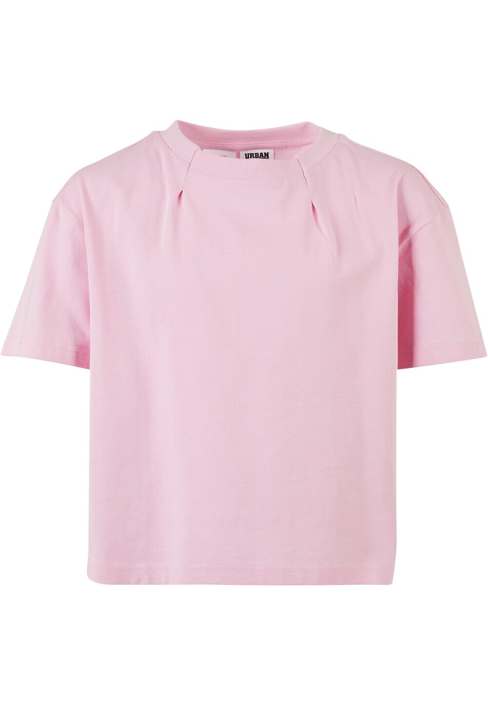 

Футболка Urban Classics Kids Pleat Tee, розовый