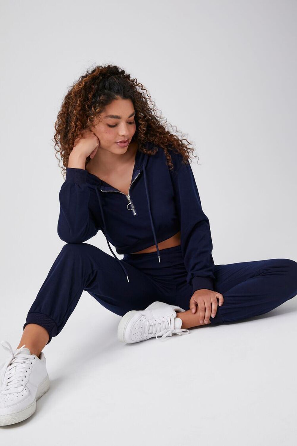 

Джоггеры из французского терри Forever 21, нави