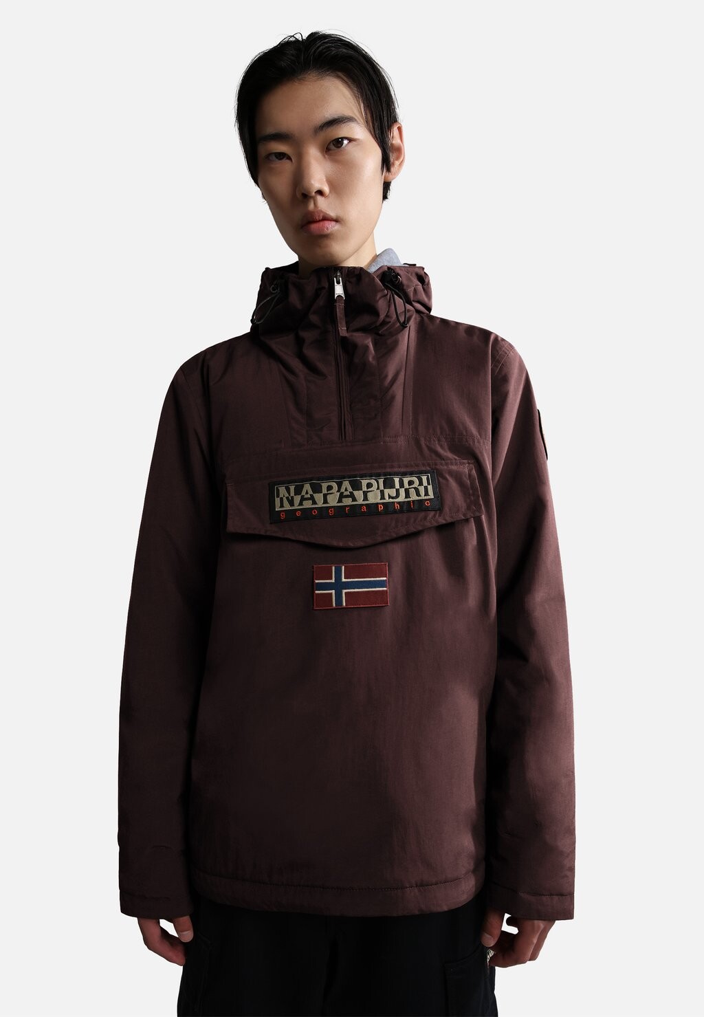 

Куртка Napapijri RAINFOREST WINTER, цвет burgundy fudge