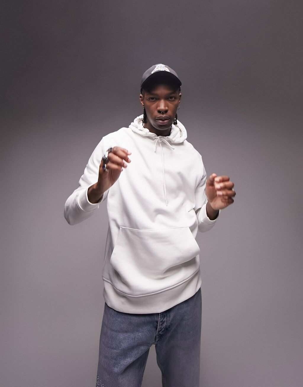 

Белое худи Topman, Белый