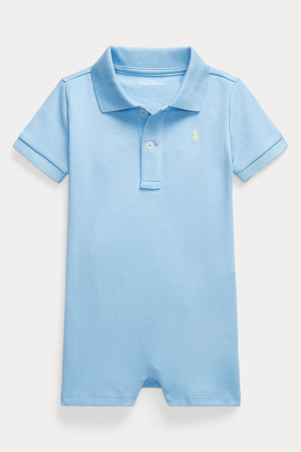 

Хлопковые комбинезоны с воротником-поло Polo Ralph Lauren, синий