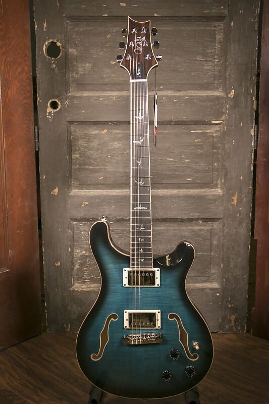 

Электрогитара PRS SE Hollowbody II Piezo Electric Guitar - Peacock Blue