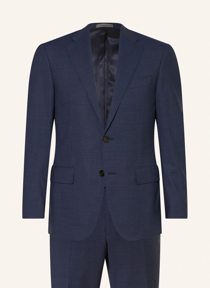 

Костюм очень узкого кроя Corneliani, синий