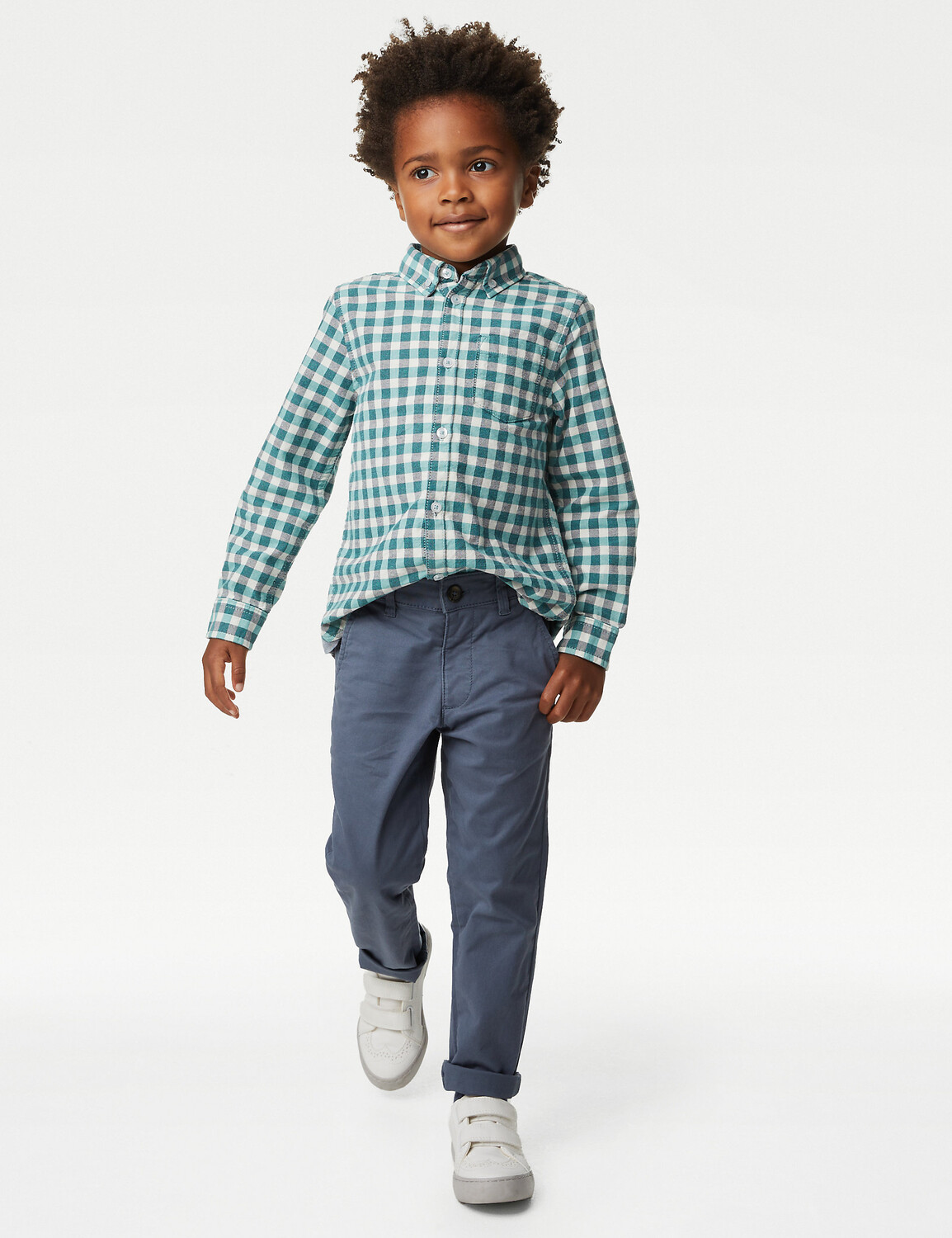 

Чиносы из хлопка (2–8 лет) Marks & Spencer