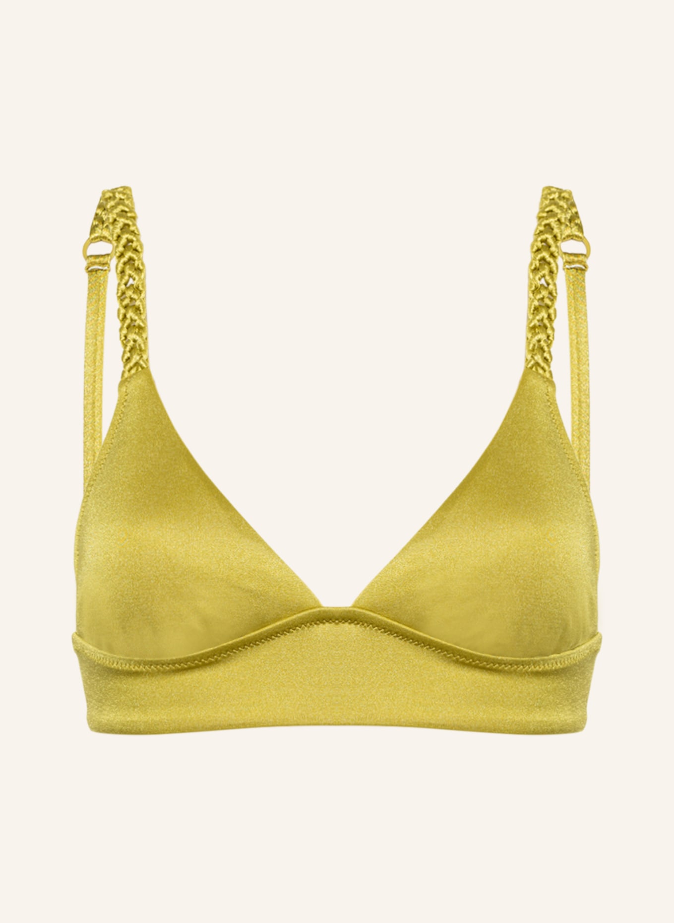 

Топ бикини watercult Bralette MAKRAMÉ LOVE, зеленый