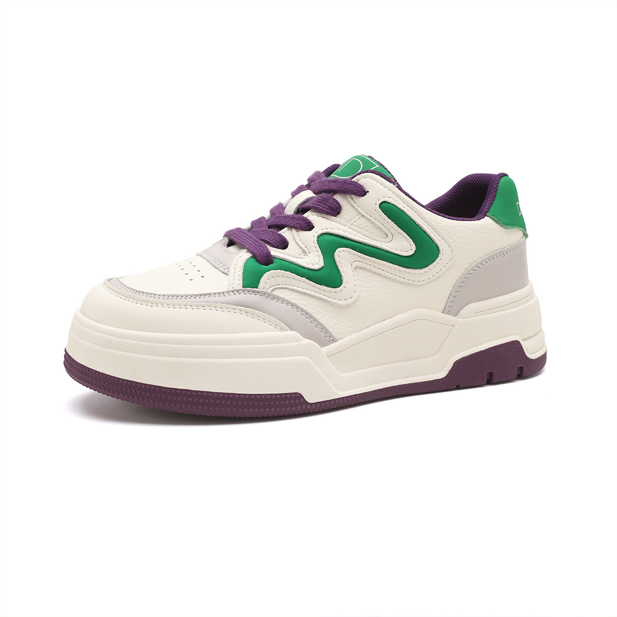 

Кроссовки D:FUSE SCANDINAVIA Skateboarding Shoes Women's Low-top, зеленый