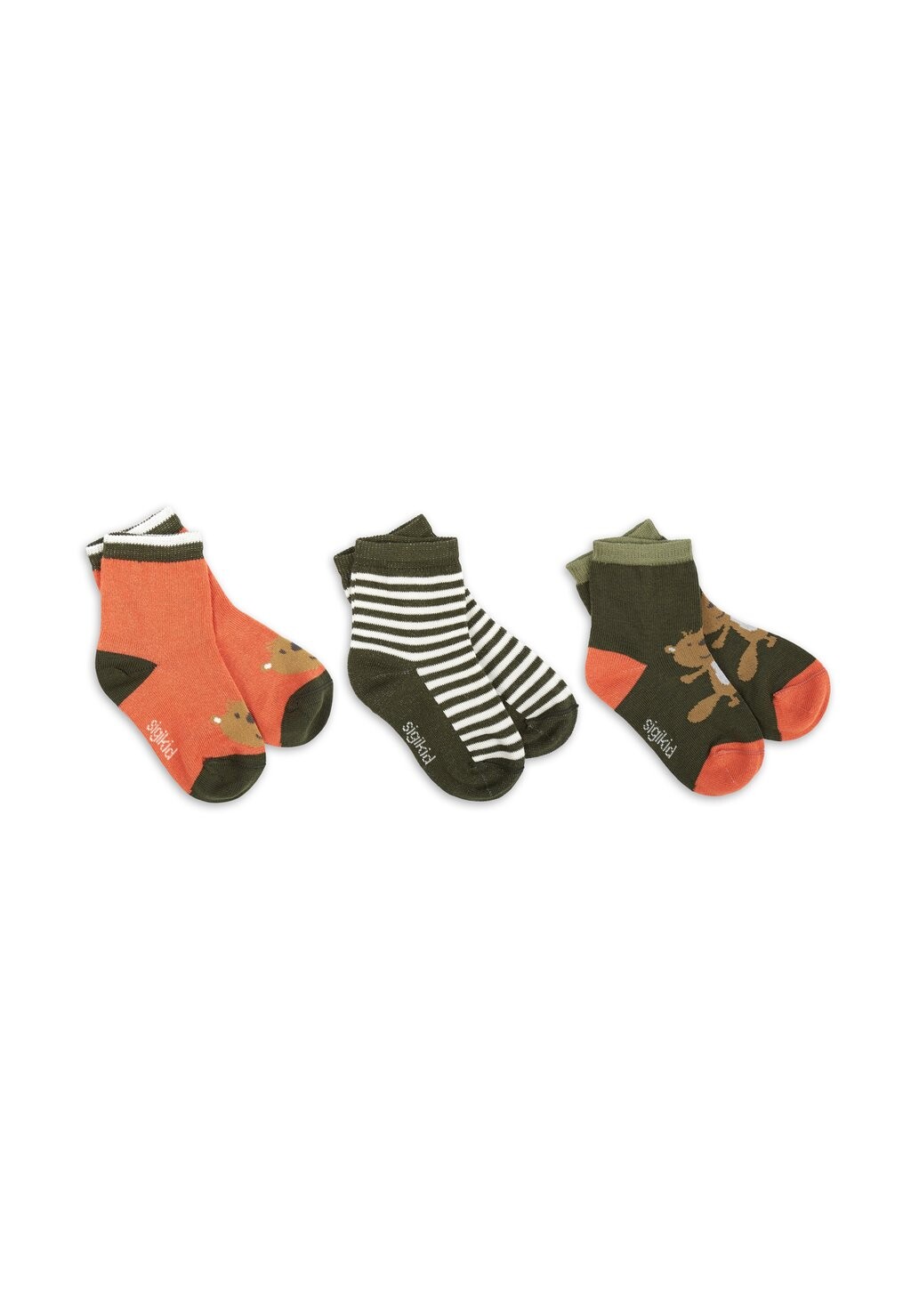 

Носки SET 3-PACK sigikid, цвет rot grün