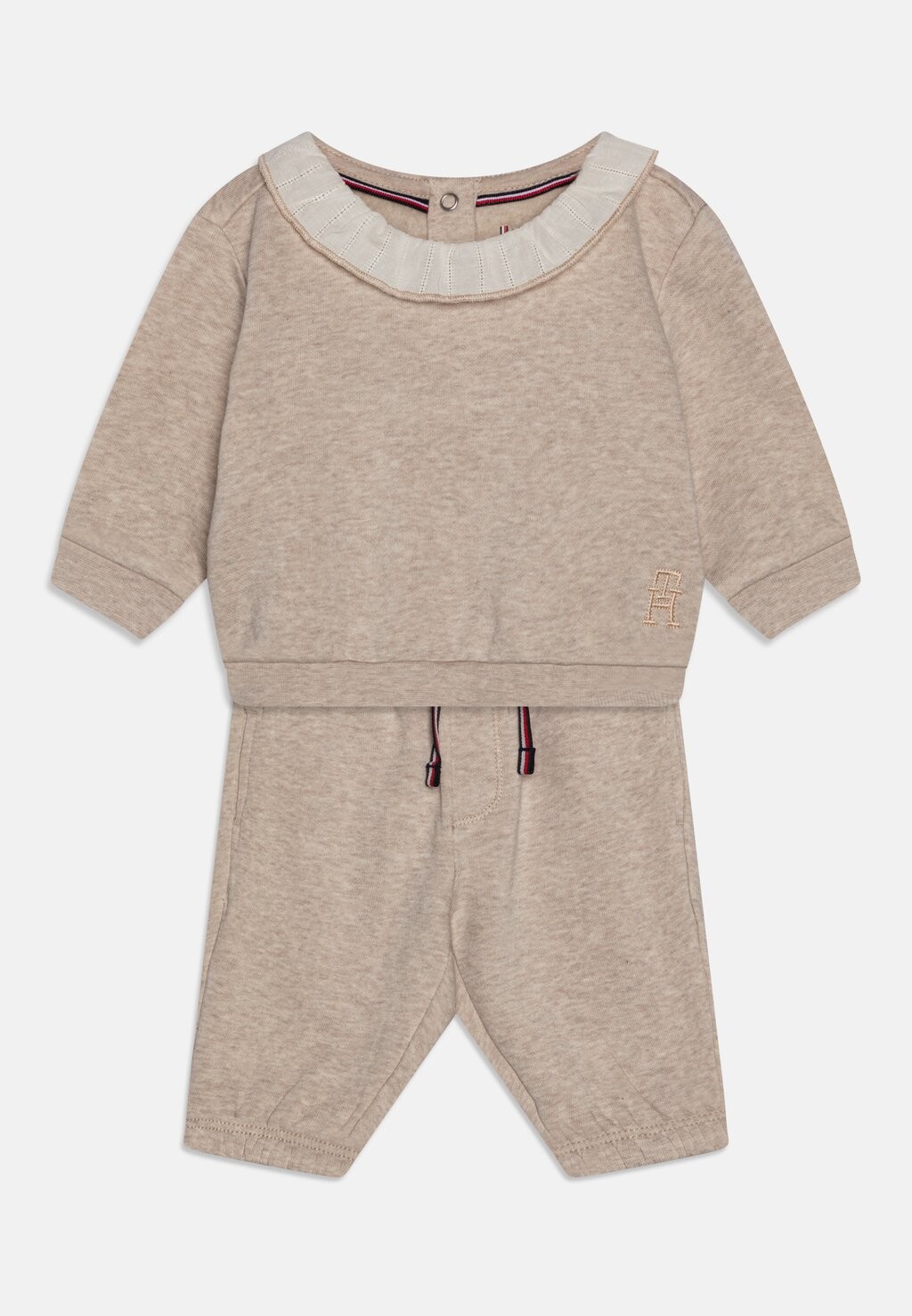 

Толстовка BABY LACE COLLAR UNISEX SET Tommy Hilfiger, цвет merino melange