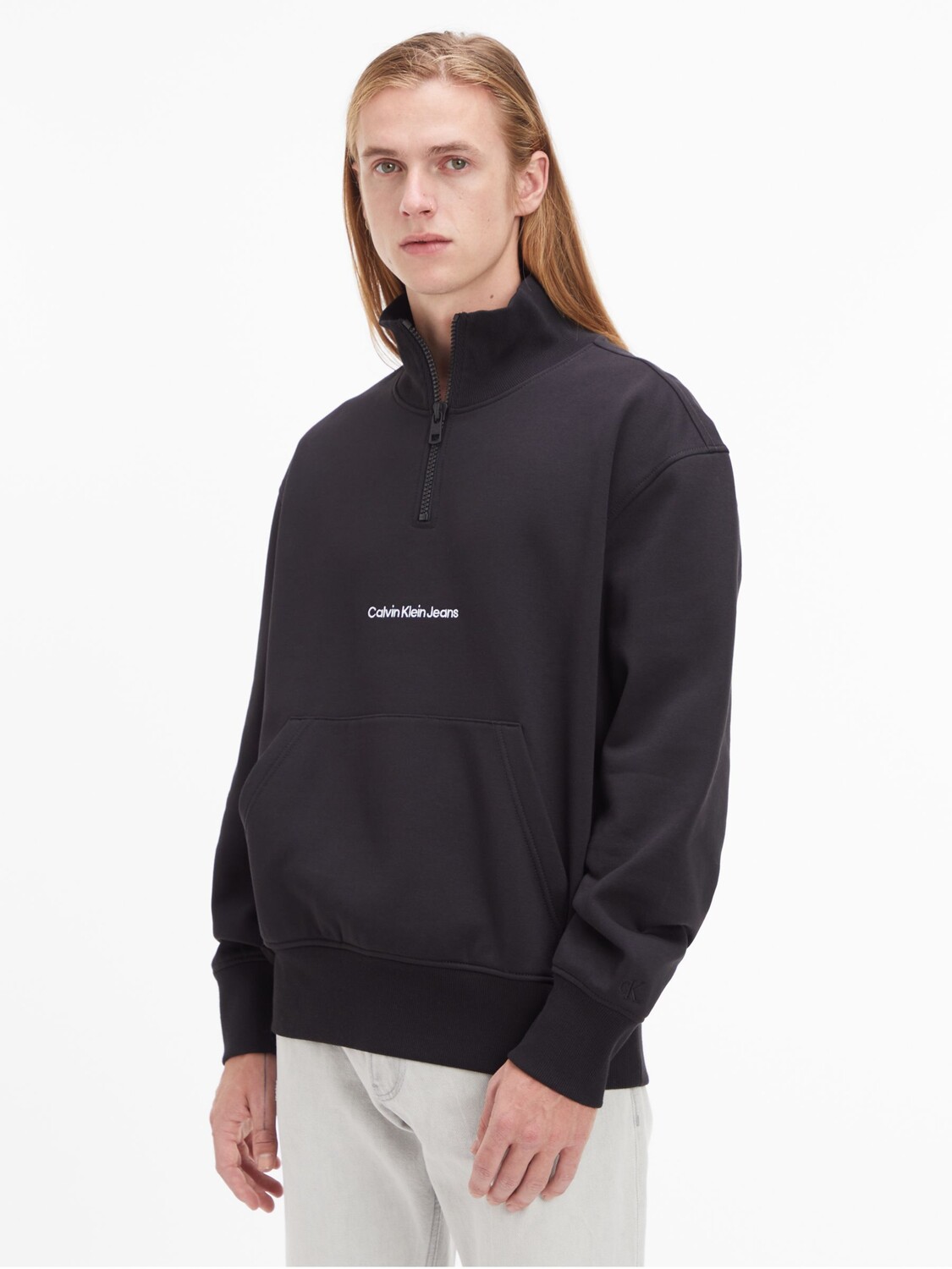 

Джемпер на молнии Calvin Klein Jeans, цвет CK Black