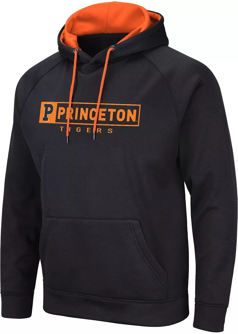 

Colosseum Мужской черный пуловер с капюшоном Princeton Tigers