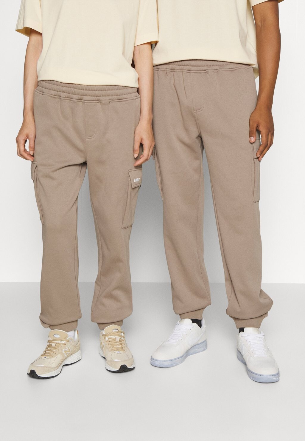 

Спортивные брюки EXCLUSIVE GREG BRUSHED UNISEX K-Way, темно-бежевый
