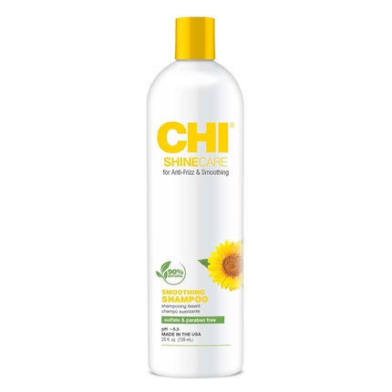 CHI ShineCare Разглаживающий шампунь, 25 жидких унций ultra swim шампунь для удаления хлора 7 жидких унций