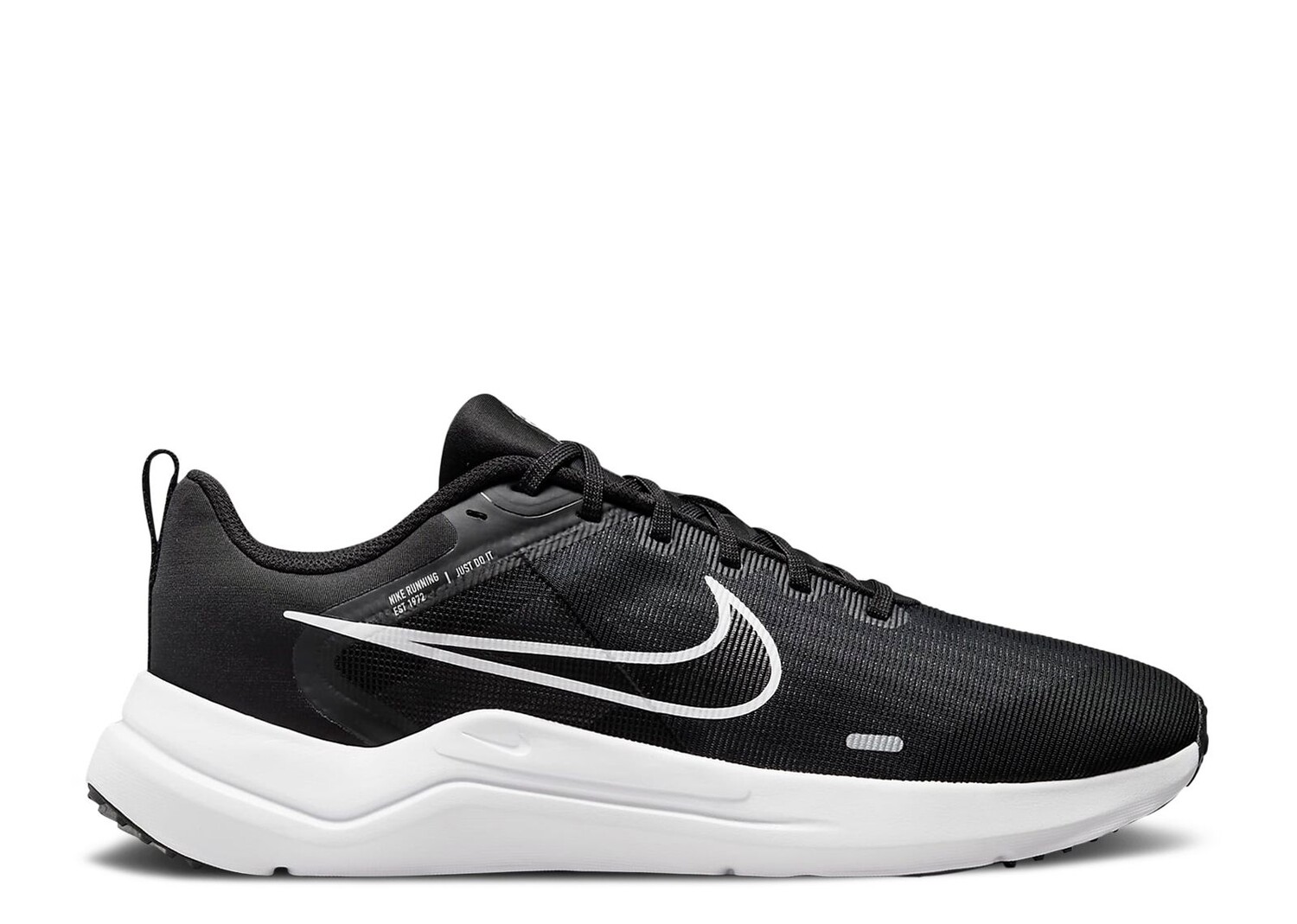 

Кроссовки Nike Downshifter 12 'Black White', черный
