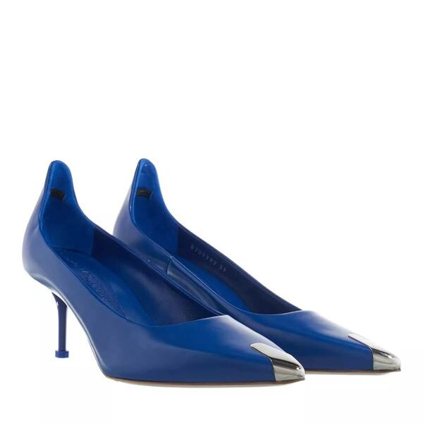 

Туфли pumps electric blue/silver Alexander Mcqueen, синий