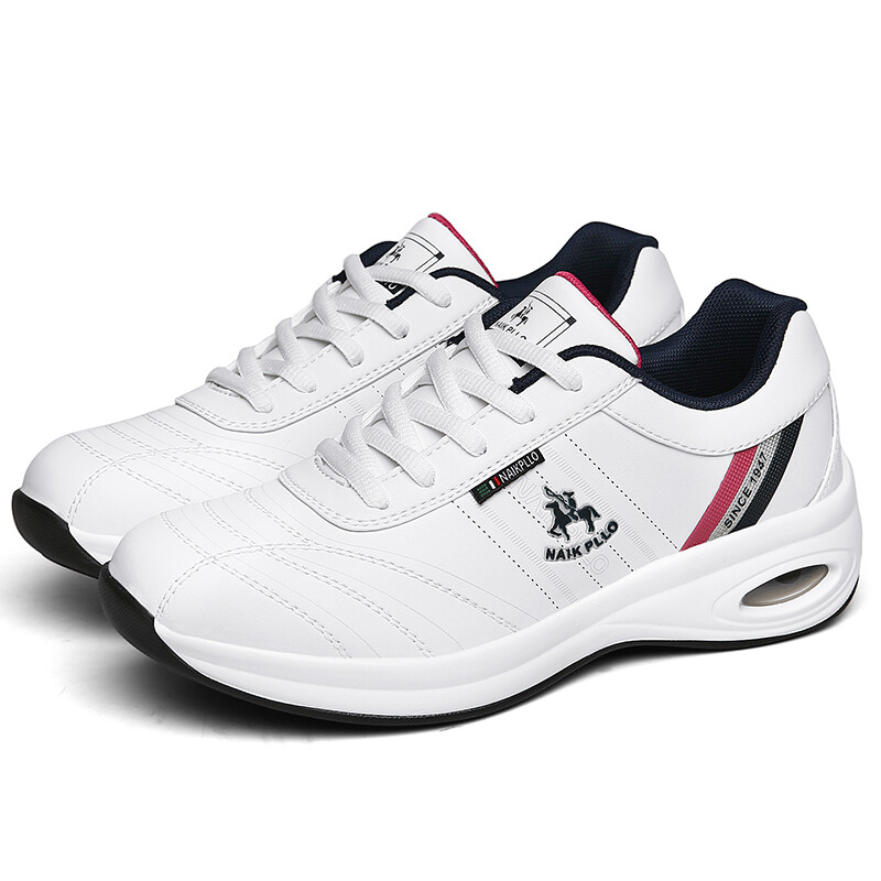 

Кроссовки для образа жизни Женские низкие Naikpllo, цвет White/Deep Red