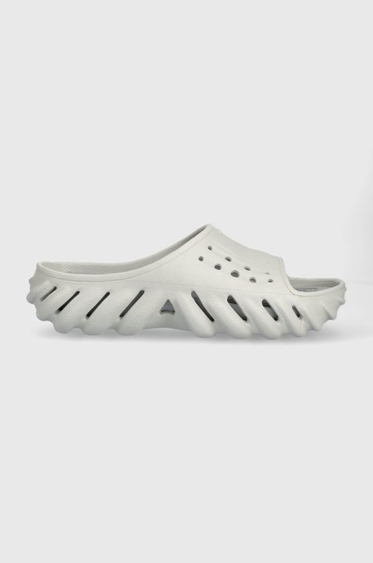 Шлепанцы Echo Slide Crocs, серый цена и фото