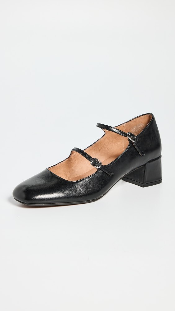 

Балетки Madewell Wendel Low Block Heeled Mary Janes
