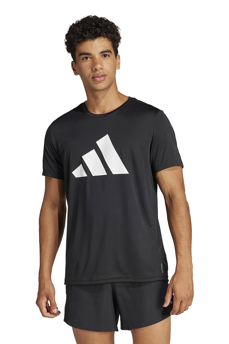 

Беговая футболка с логотипом Adidas Performance, зеленый