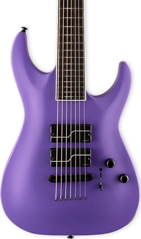 

Электрогитара ESP LTD SC-607B Stephen Carpenter Baritone Electric Guitar, Purple Satin w/ Case