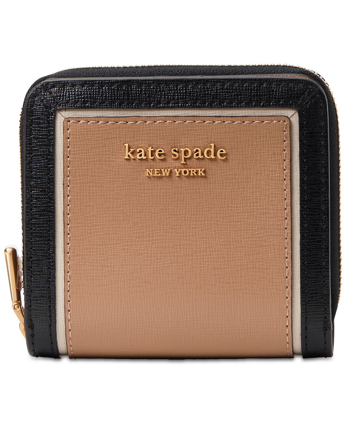 

Компактный кошелек Morgan из сафьяновой кожи с цветными блоками kate spade new york