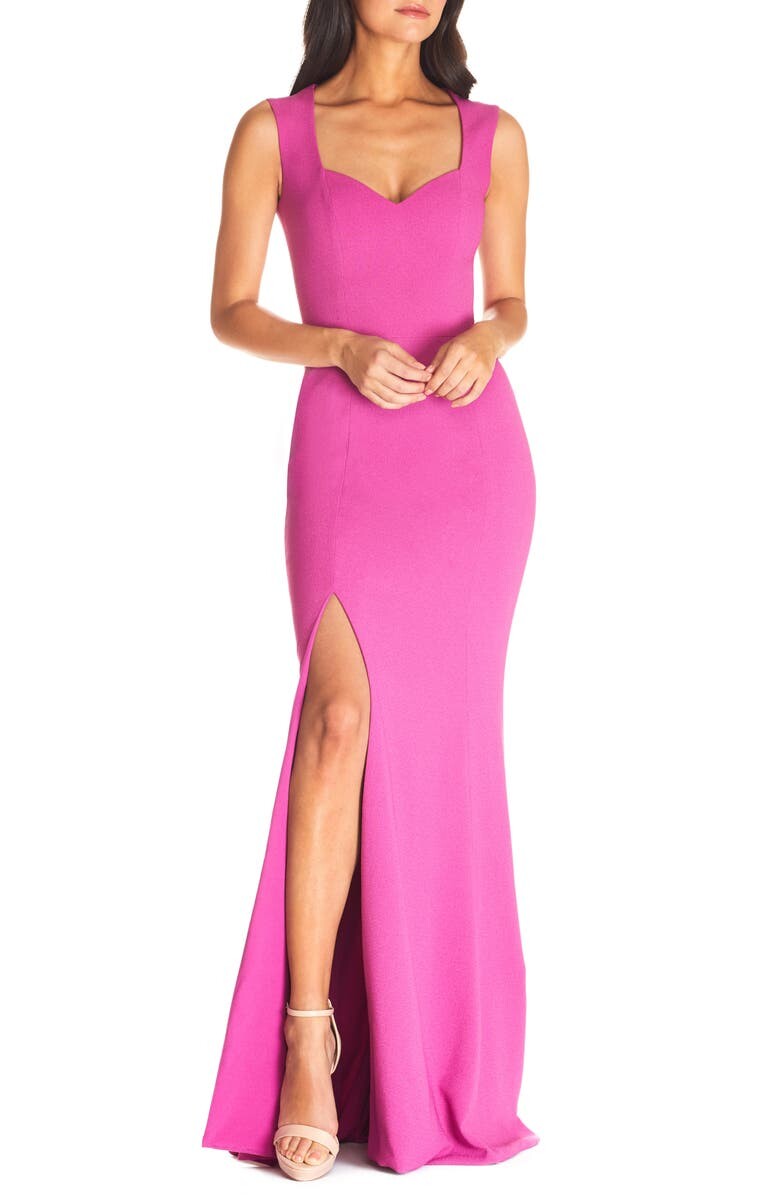 

Платье Monroe с разрезом сбоку DRESS THE POPULATION