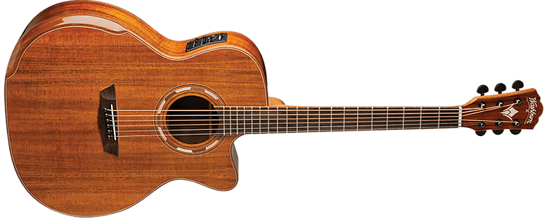 Акустическая гитара Washburn COMFORT G55CE KOA Acoustic Guitar, Brand New, WCG55CE-O-U