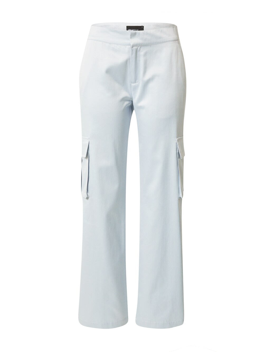 цена Обычные брюки-карго Gina Tricot, светло-синий