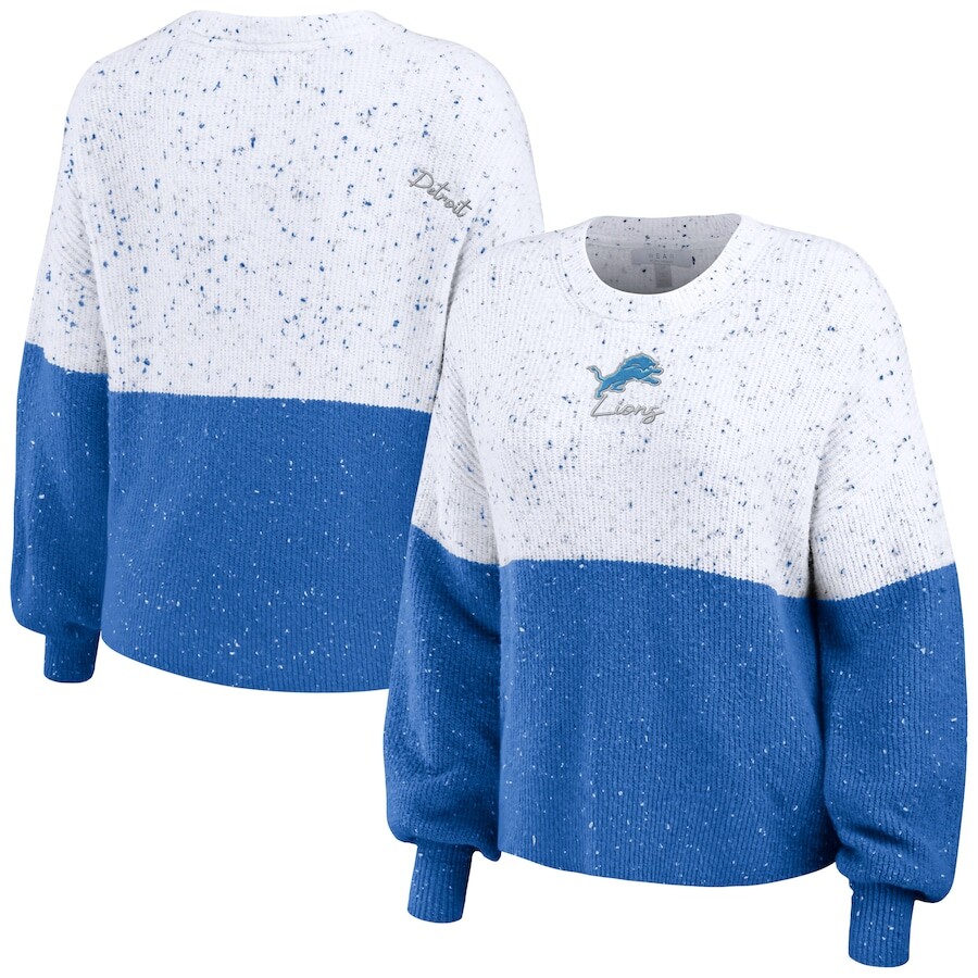 

Свитер WEAR by Erin Andrews Detroit Lions, белый