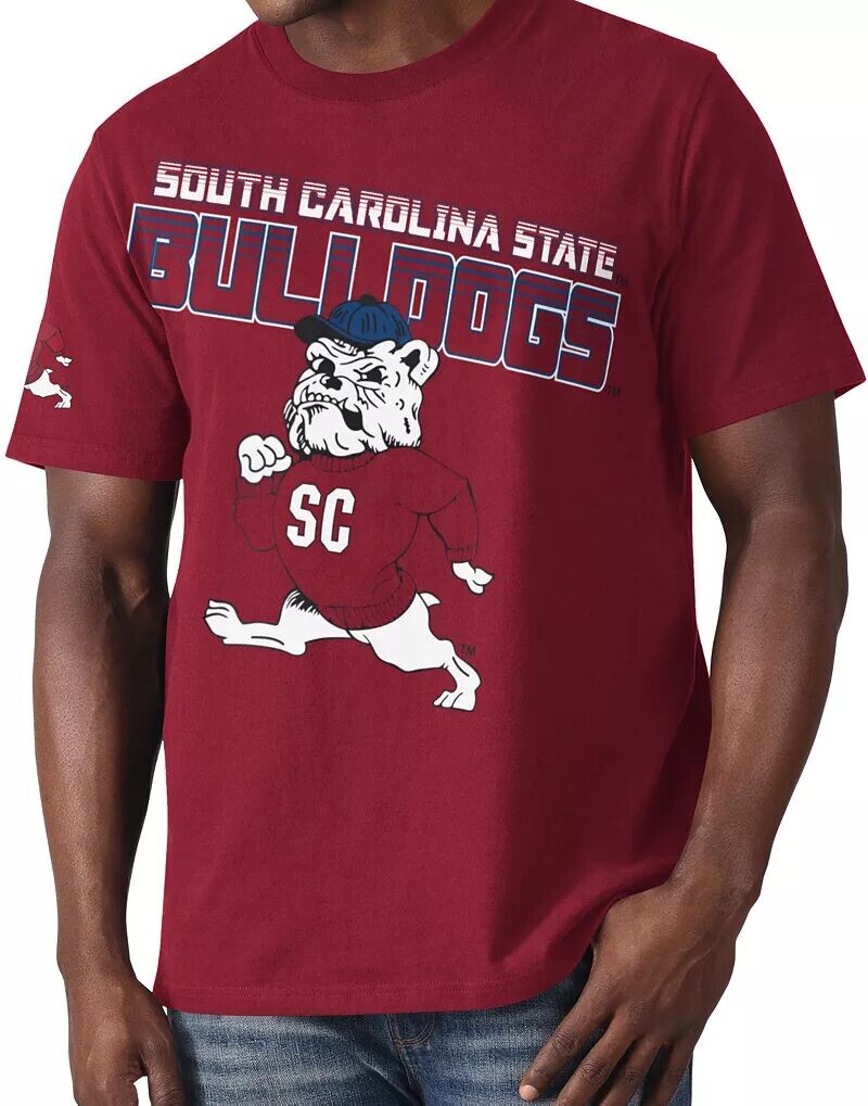 

Мужская футболка Starter с графическим рисунком граната South Carolina State Bulldogs