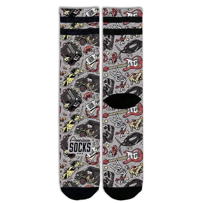 

Велосипедные носки American Socks, серый