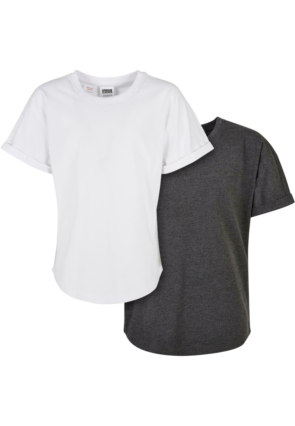 Базовая футболка 2Pac Urban Classics, цвет charcoalwhite