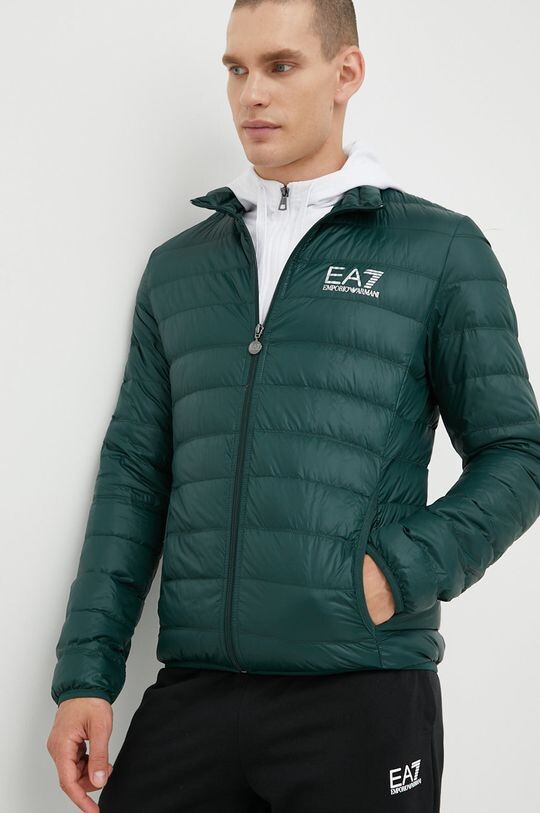 

Пуховик EA7 Emporio Armani, зеленый