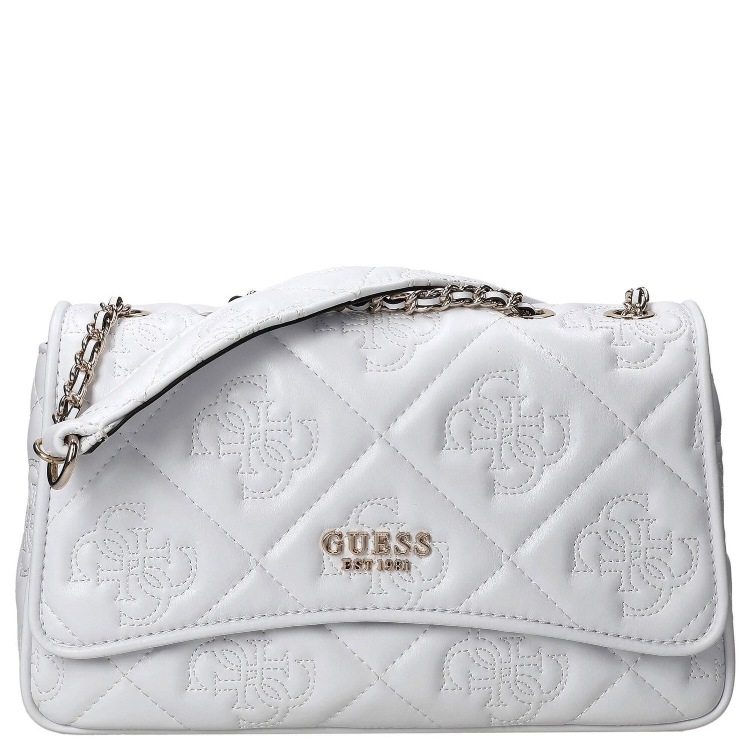 

Сумка через плечо Guess Marieke Crossbody Umhängetasche 29 см, белый