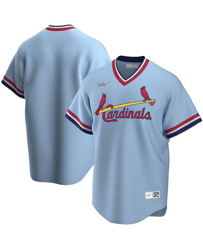 

Мужская голубая футболка команды St. Louis Cardinals Road Cooperstown Collection Nike, синий
