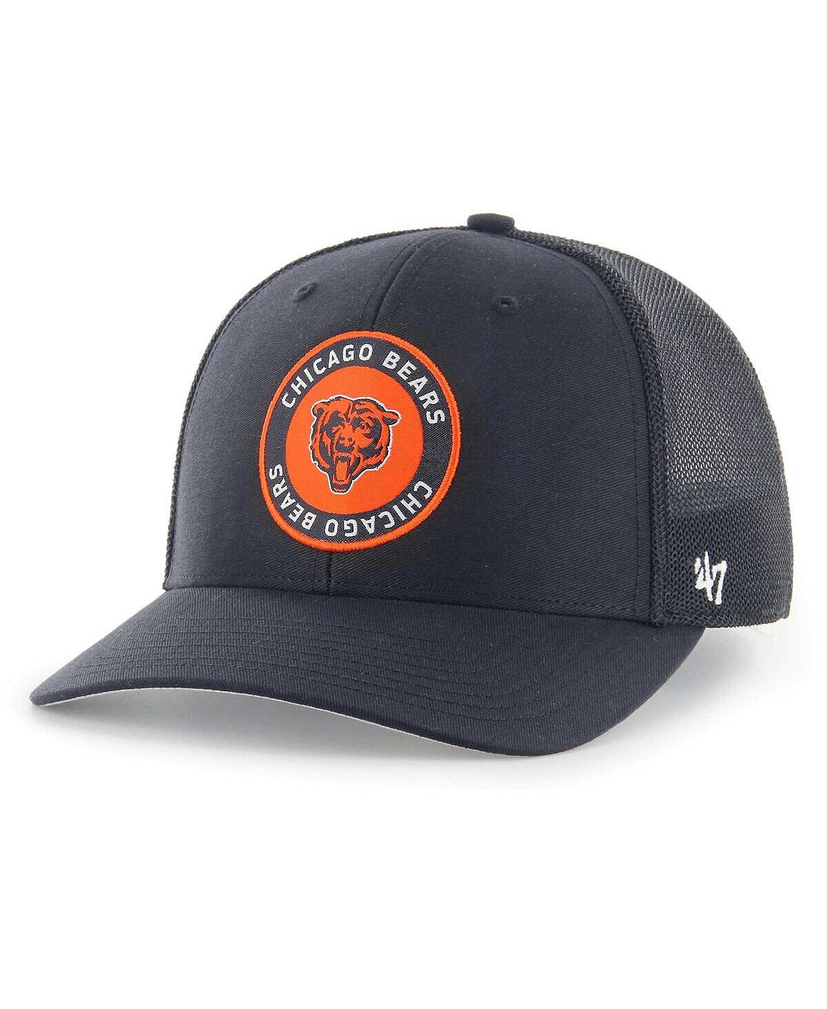 

Мужская темно-синяя бейсболка Chicago Bears представляет гибкую шляпу '47 Brand